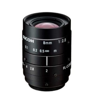 Ricoh FL-CC0820-5MX 8mm 5MP C-Mount machine vision lens
