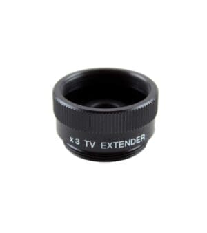 3x C-Mount Extender Lens – optical adapter for tripling magnification on C-Mount camera systems.